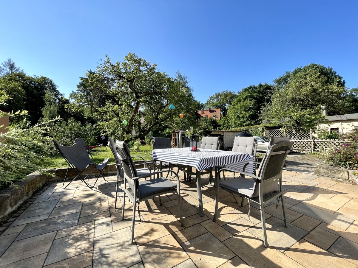 Terrasse in Südausrichtung