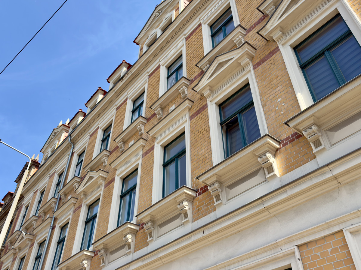 sanierte Fassade