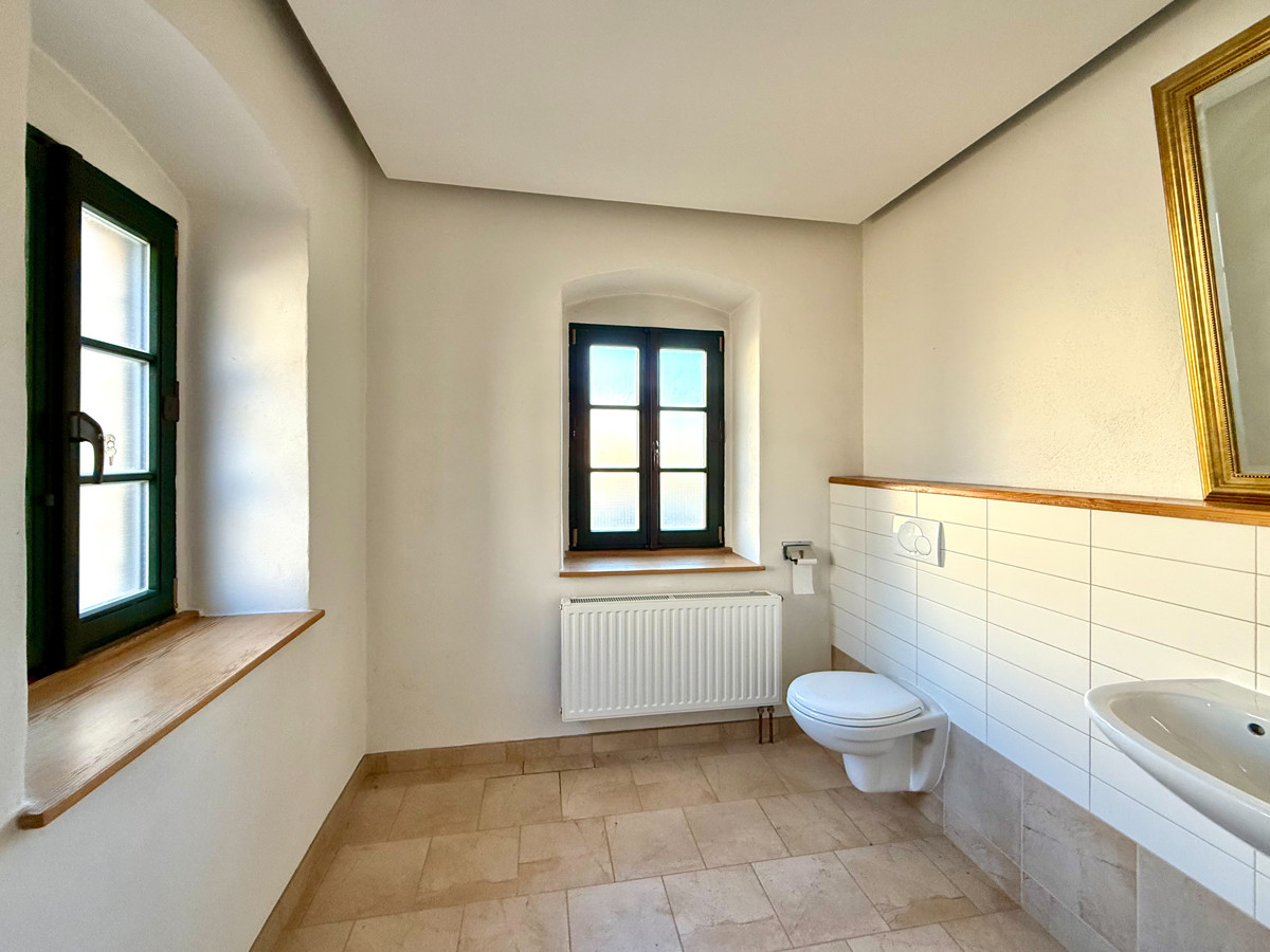 Gäste-WC im Erdgeschoss