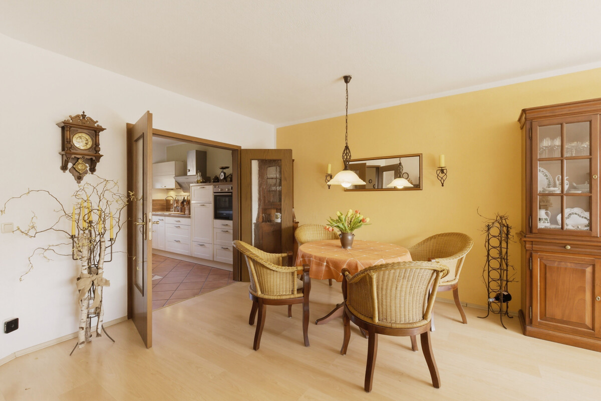 offener Essbereich mit