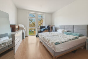 Schlafzimmer Richtung Norden