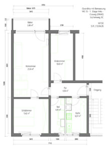 Grundriss 1. OG