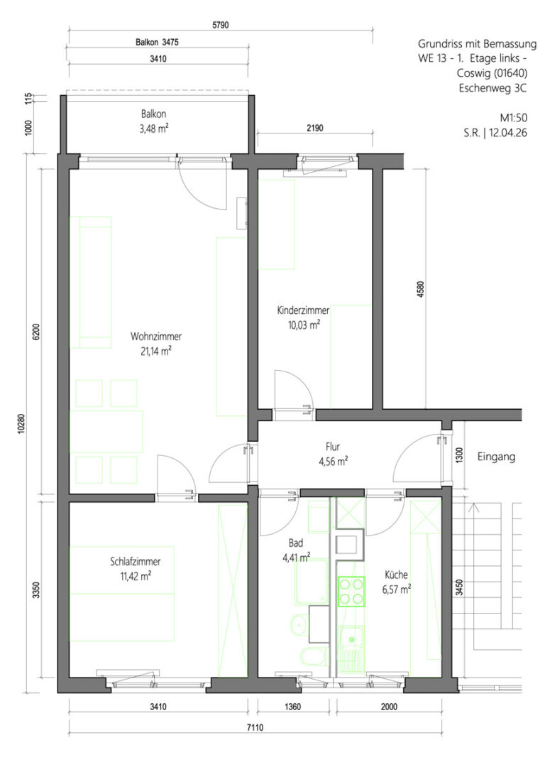 Grundriss 1. OG