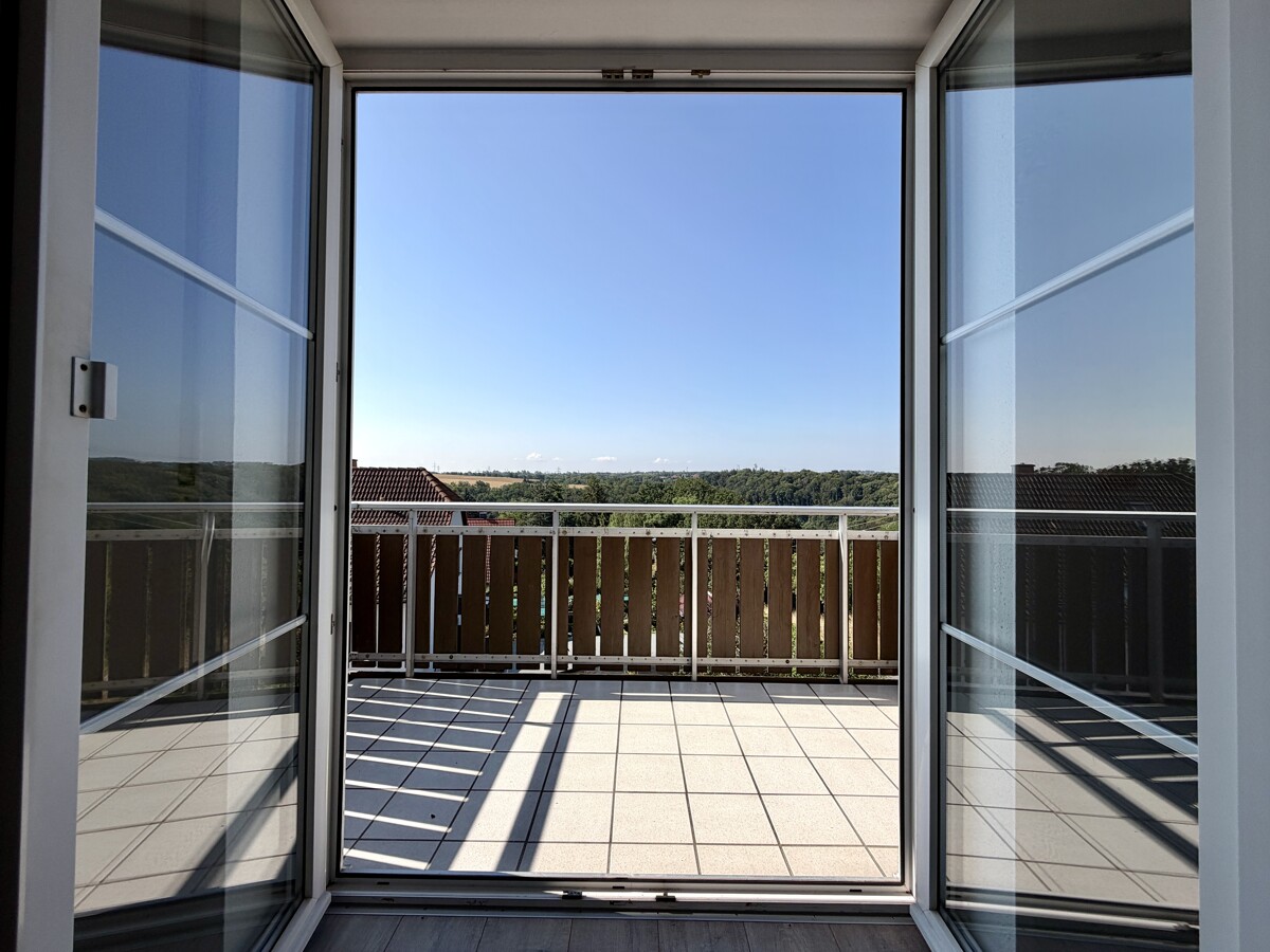 Balkon mit Südausrichtung