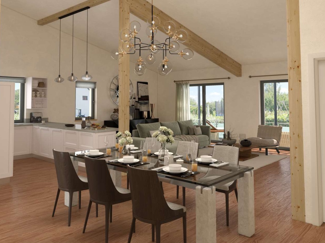 Visualisierung Wohnzimmer